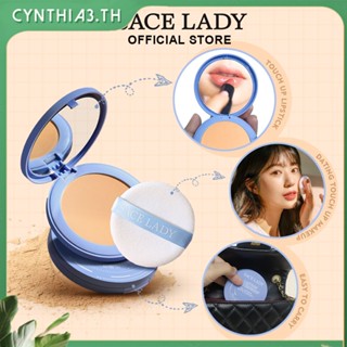 Sace Lady Long Lasting Matte Face Powder Oil-control Poreless Waterproof Setting Powder แป้งแต่งหน้าสำหรับใบหน้า Cynthia