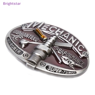 Brightstar หัวเข็มขัดโลหะอัลลอย สไตล์คาวบอย ตะวันตก เรโทร สําหรับผู้ชาย และผู้หญิง