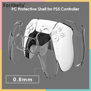 ★ Forthefu ★  เคสใส PC แบบบางพิเศษ สําหรับ PS 5 Controller อุปกรณ์เสริม AU