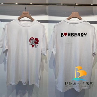 【พร้อมส่ง】เสื้อยืดลําลอง แขนสั้น คอกลม พิมพ์ลายม้า โมโนแกรม แฟชั่นฤดูร้อน สําหรับผู้ชาย และผู้หญิง