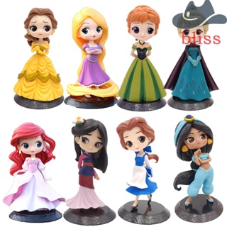 Bliss ฟิกเกอร์เจ้าหญิงเอลซ่า Belle Anna Elsa Snow White ของขวัญสําหรับเด็ก