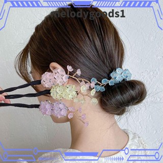 Melodygoods1 กิ๊บติดผม แฮนด์เมด หรูหรา แฟชั่น สําหรับผู้หญิง