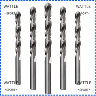 Wattle ดอกสว่านเจาะรู แบบเกลียว สเตนเลส โลหะ