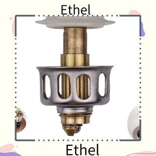 Ethel1 จุกปิดท่อระบายน้ํา ติดตั้งง่าย สําหรับอ่างล้างหน้า 1 ชิ้น