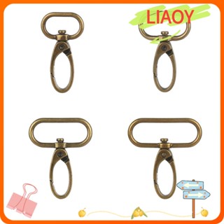 Liaoy หัวเข็มขัดคาราบิเนอร์ สําหรับทําเครื่องประดับ พวงกุญแจ กระเป๋า DIY 1 5 ชิ้น