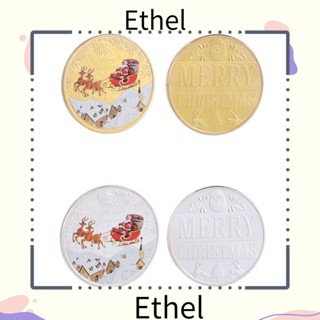 Ethel1 เหรียญเงินที่ระลึก รูปซานตาคลอสเสมือนจริง