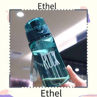 Ethel1 ขวดน้ําพลาสติก แบบพกพา ขนาด 550 มล. เหมาะกับฤดูร้อน สําหรับเล่นกีฬา