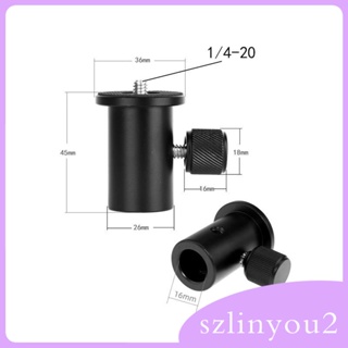 [szlinyou2] อะแดปเตอร์ขาตั้งกล้อง สกรู 1/4 นิ้ว อเนกประสงค์ สําหรับกิมบอลกล้อง DSLR