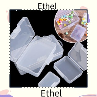 Ethel1 กล่องพลาสติก 4 ขนาด สําหรับจัดเก็บยา