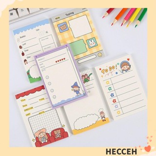 Hecceh กระดาษโน๊ตมีกาว DIY สําหรับตกแต่งสมุดไดอารี่ โรงเรียน สํานักงาน