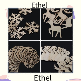 Ethel1 ของตกแต่งต้นคริสต์มาส รูปสโนว์แมน 10 ชิ้น