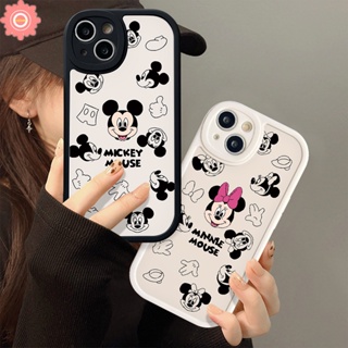 เคสโทรศัพท์มือถือแบบนิ่ม Tpu ลายการ์ตูนดิสนีย์ มิกกี้ มินนี่เมาส์ สําหรับ Redmi 12C 10C A1 9A 9C 9T 10 A2 9 10A K40s Redmi Note 10s Pro+ 8 11 10 11s Pro 9s POCO Mi 11 Lite X3 M3 NFC Pro เคส