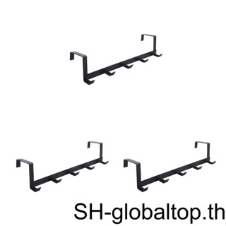 1/2/3 เหนือประตู ที่แขวนผ้าขนหนู บ้าน ห้องครัว ห้องนอน ห้องน้ํา ตะขอแขวนผ้าขนหนู ที่ยึด