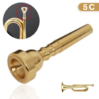 Professional Instruments Bach Standard Gold Coated 5C Trumpet Mouthpiece