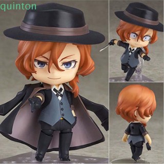 Quinton โมเดลฟิกเกอร์ PVC รูปสุนัขจรจัด Dazai Osamu 676# สําหรับตกแต่งโต๊ะ