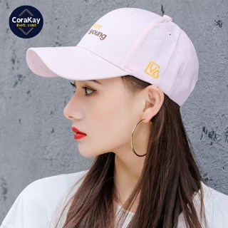 [CoraKay] หมวกแก๊ป กันแดด ลายผลไม้ สีเขียว สไตล์เกาหลี ฮิปฮอป สตรีท ฤดูร้อน เข้าได้กับทุกชุด สําหรับผู้หญิง