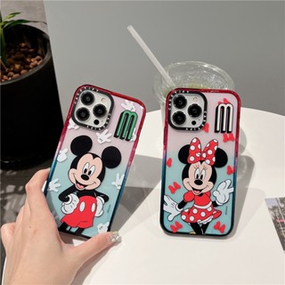 Casetify เคสโทรศัพท์มือถือ ซิลิโคนนิ่ม กันกระแทก ลายมิกกี้ มินนี่ มาร์ชเมลโล่น่ารัก สําหรับ iPhone 14 Pro Max 11 12 13 Pro Max