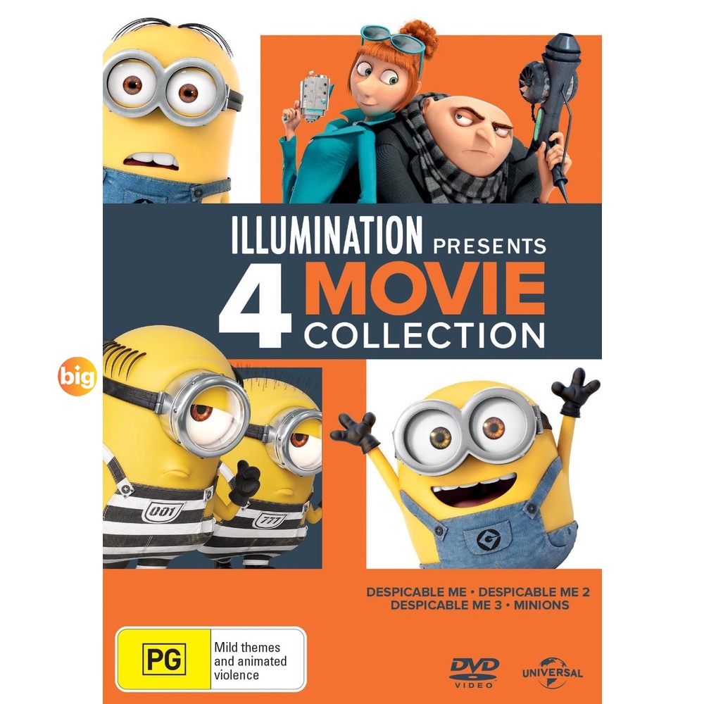 แผ่น DVD หนังใหม่ Despicable Me มิสเตอร์แสบ ร้ายเกินพิกัด ภาค 1-3 DVD Master เสียงไทย (เสียง ไทย/อังกฤษ | ซับ ไทย/อังกฤษ