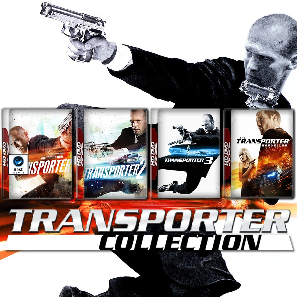 แผ่นดีวีดี หนังใหม่ The Transporter ทรานสปอร์ตเตอร์ ภาค 1-4 DVD หนัง มาสเตอร์ เสียงไทย (เสียง ไทย/อังกฤษ | ซับ ไทย/อังกฤ