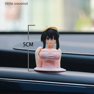 [little.coconut] คอนโซลแดชบอร์ด ลายการ์ตูนอนิเมะ เซ็กซี่ อุปกรณ์เสริม สําหรับตกแต่งภายในรถยนต์