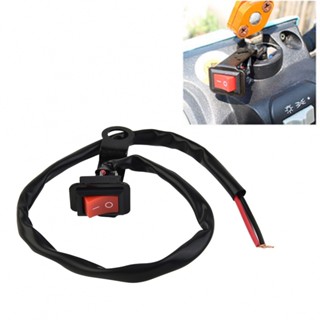 ⚡NEW 8⚡Electric cars Black Waterproof Headlight Handlebar DC12V-24V Motorcycle Switch