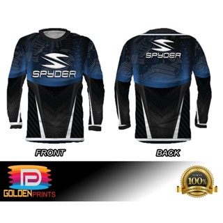 เสื้อแขนยาว spyder เวอร์ชั่นซับลิเมชั่นยอดนิยม 1 สําหรับขี่จักรยานยนต์ yamaha