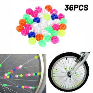 [SIP-ISHOWMAL-TH]Motorcycle Spokes Spoke 36 Pcs Ball Beautiful Luminous Beads High Quality-New In 9-