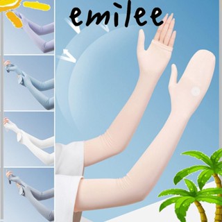 EMILEE ปลอกแขนแฟชั่น ป้องกันรังสียูวี สําหรับกลางแจ้ง