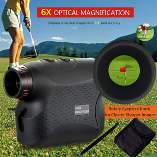 Golf Laser Range Finder Hunting Rangefinder Distance Height 6X Magnification