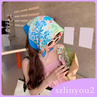 [szlinyou2] ผ้าพันคอ น้ําหนักเบา สไตล์วินเทจ สําหรับผู้หญิง