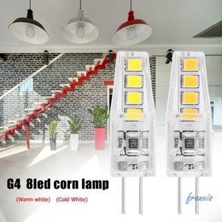 @ หลอดไฟโคมไฟระย้า ซิลิโคน มุม 360 องศา 2W G4 SMD2835 8 LED [Francis.th]