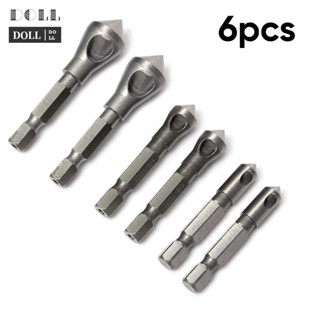 ⭐24H SHIPING ⭐Hex socket set Cutting Tools Steel Drills Chamfering Countersink Titanium Coated