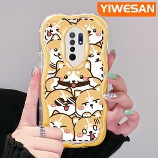 เคสโทรศัพท์มือถือแบบใส ลายการ์ตูนสุนัขชิบะ ขนมปังน่ารัก สีครีม สําหรับ Xiaomi Redmi 10 Prime 10C 9 Prime 12C POCO C55 POCO M2