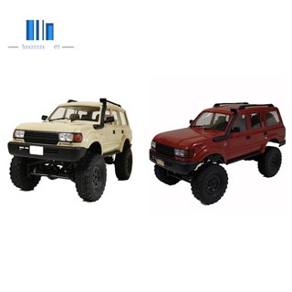 Wpl C54 LC80 1/16 2.4G 4WD RC รถไต่หิน ตีนตะขาบ RTR รถบักกี้ไฟฟ้า ปีนเขา รถบรรทุก ไฟ LED รถออฟโร้ด สําหรับของขวัญเด็ก