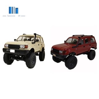 Wpl C54 LC80 1/16 2.4G 4WD RC รถไต่หิน ตีนตะขาบ RTR รถบักกี้ไฟฟ้า ปีนเขา รถบรรทุก ไฟ LED รถออฟโร้ด สําหรับของขวัญเด็ก