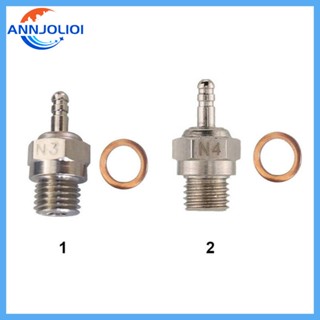 Ann หัวเทียนเครื่องยนต์ 8 Glow-Plug N3-N4 สําหรับรถบังคับ HSP