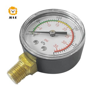 เครื่องวัดความดันน้ํา ขนาดเล็ก 0-60 PSI เกลียวท่อ 1/4 นิ้ว อุปกรณ์เสริม สําหรับสระว่ายน้ํา