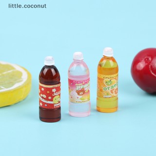 [little.coconut] โมเดลขวดโซดาเรซิ่นจําลอง 1/12 สําหรับตกแต่งบ้านตุ๊กตา 6 ชิ้น