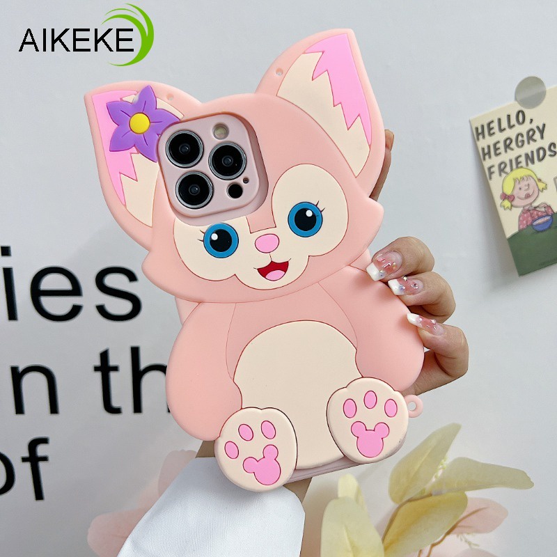 เคสโทรศัพท์มือถือ ลายการ์ตูนสุนัขจิ้งจอก 3D สําหรับ Realme 11 10 Pro Pro+ 9i 8 8S 5G GT 2 Pro Neo 3 