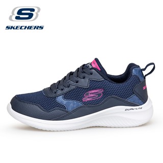 SKECHERS รองเท้ากีฬา รองเท้าวิ่งลําลอง ผ้าตาข่าย แบบหนา ระบายอากาศได้ดี น้ําหนักเบา สําหรับผู้ชาย และผู้หญิง