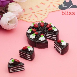 Bliss โมเดลเค้กเรซิ่น ขนาดเล็ก สําหรับตกแต่งบ้านตุ๊กตา 10 ชิ้น