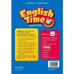 Bundanjai (หนังสือเรียนภาษาอังกฤษ Oxford) Picture Cards English Time 2nd ED 1