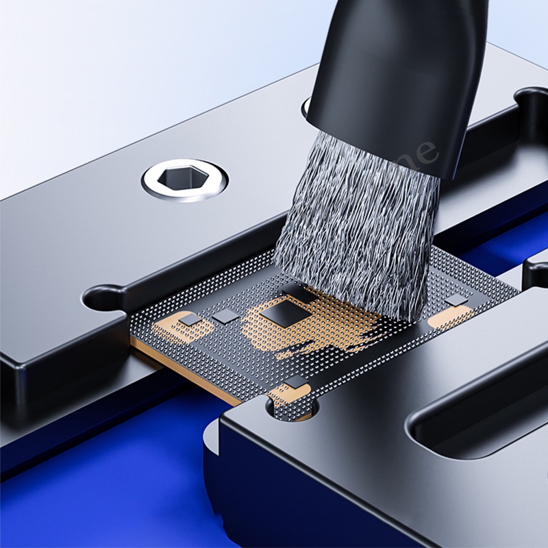 แปรงขัดเหล็กกลึง ใช้เพื่อถอดแผ่นเชื่อม CPU บอร์ด PCB IC ทําความสะอาด