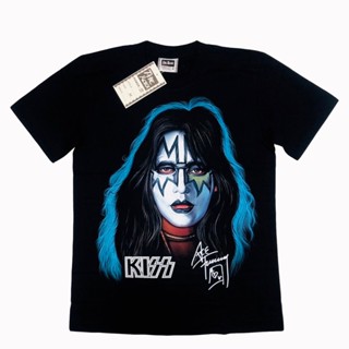 【HOT】 [100% Cotton]เสื้อวง Kiss Sp195 แขนสั้น  เสื้อ The Roxx