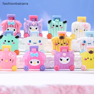 [fashionbanana] ใหม่ พร้อมส่ง กระเป๋าเดินทาง ลายการ์ตูน ขนาดเล็ก สําหรับตกแต่งบ้านตุ๊กตา 1/12