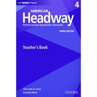 Bundanjai (หนังสือเรียนภาษาอังกฤษ Oxford) American Headway 3rd ED 4 : Teachers Resource Book with Testing Program (P)