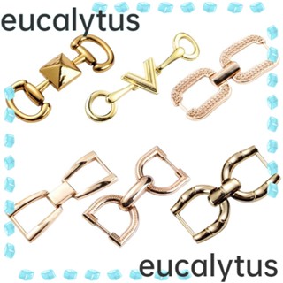 Eucalytus1 หัวเข็มขัดโลหะอัลลอย อุปกรณ์เสริม สําหรับรองเท้า