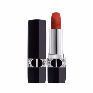 Dior ลิปสติกตัวอย่าง สีฟ้า สีทอง 1.4 กรัม