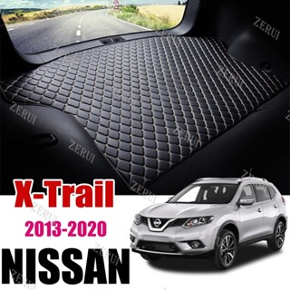 Zr พรมปูพื้นรถยนต์ แบบหนัง สําหรับ Nissan X-Trail T32 XTrail 2013 2014 2015 2016 2017 2018