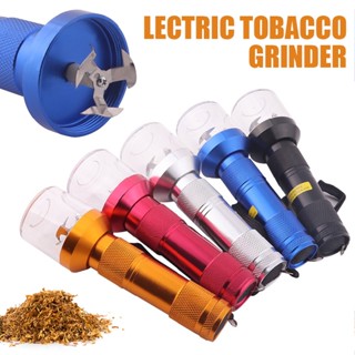 New Electric Grinder Herb Tobacco Spice Crusher Muller Cracker Aluminum Metal